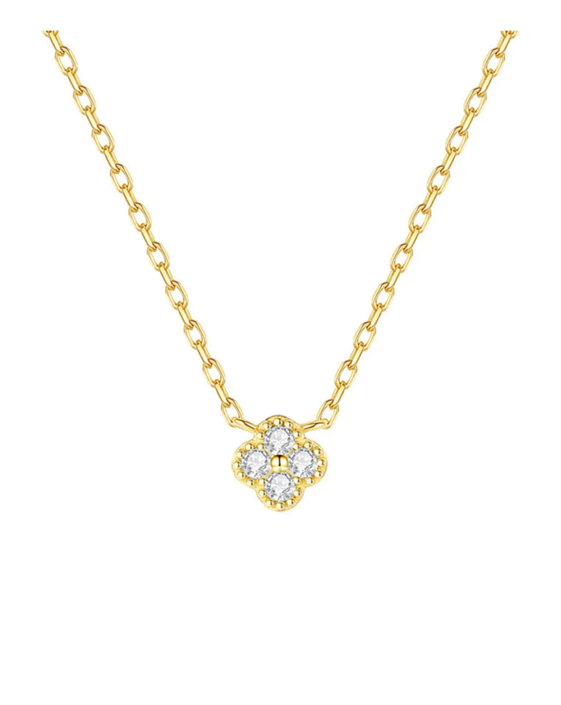 Zilia Crystal Minimalist Necklace