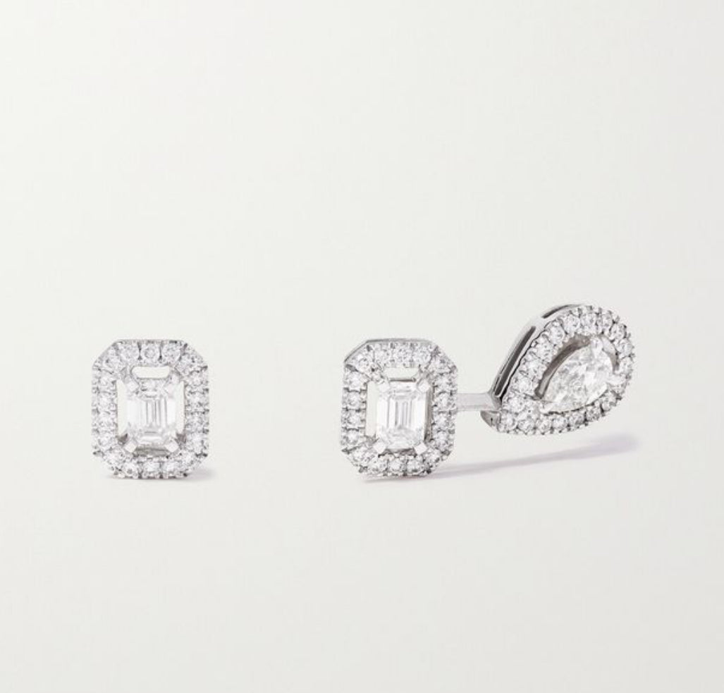 Mollyane Crystal Earrings Stack