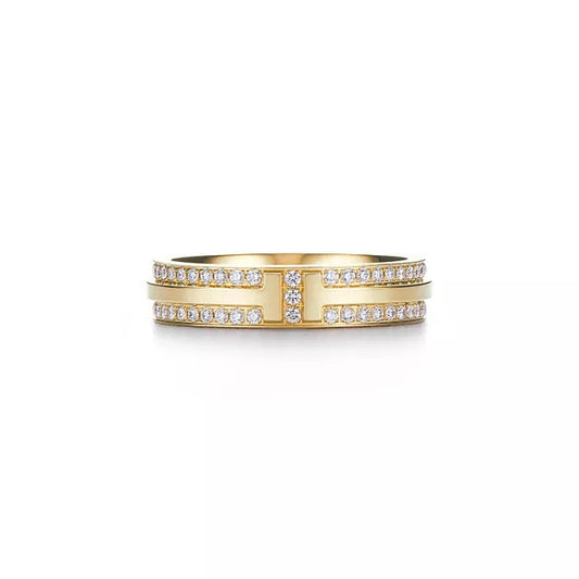 Eleanor Diamanté Thin Ring