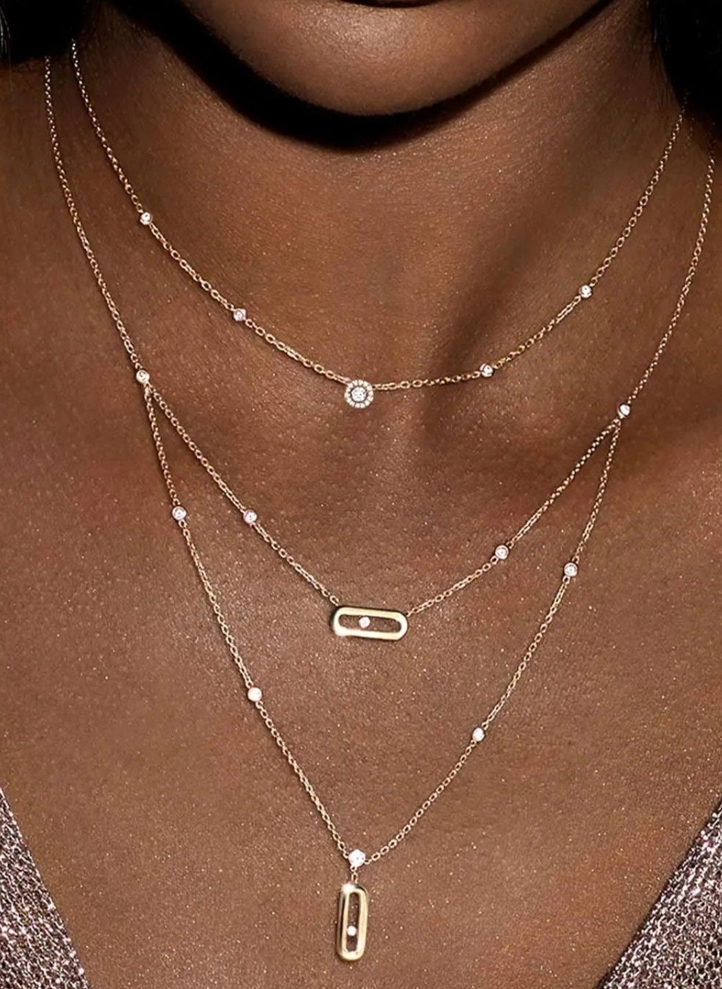 Mollyanne Necklace (in gold & silver)