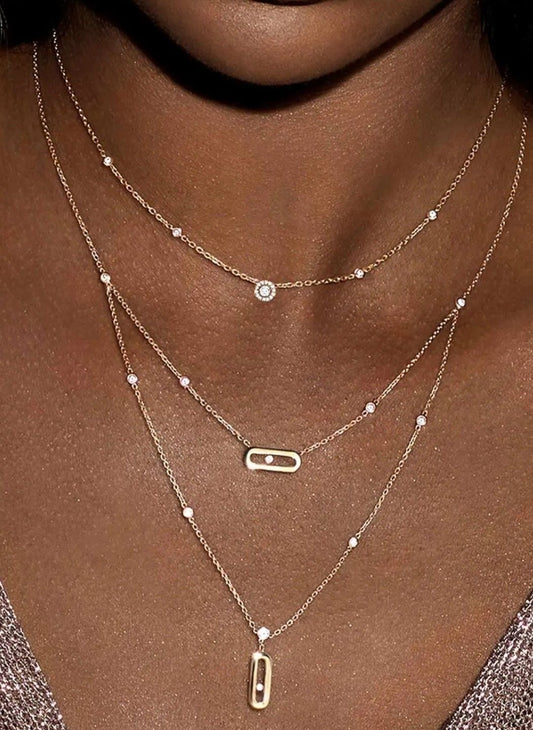 Mollyanne Necklace (in gold & silver)