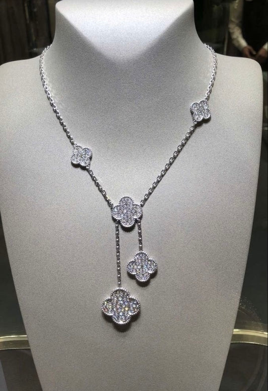 White Gold VC Magic Necklace