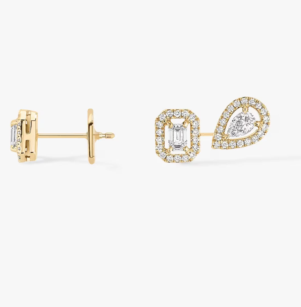 Mollyane Crystal Earrings Stack