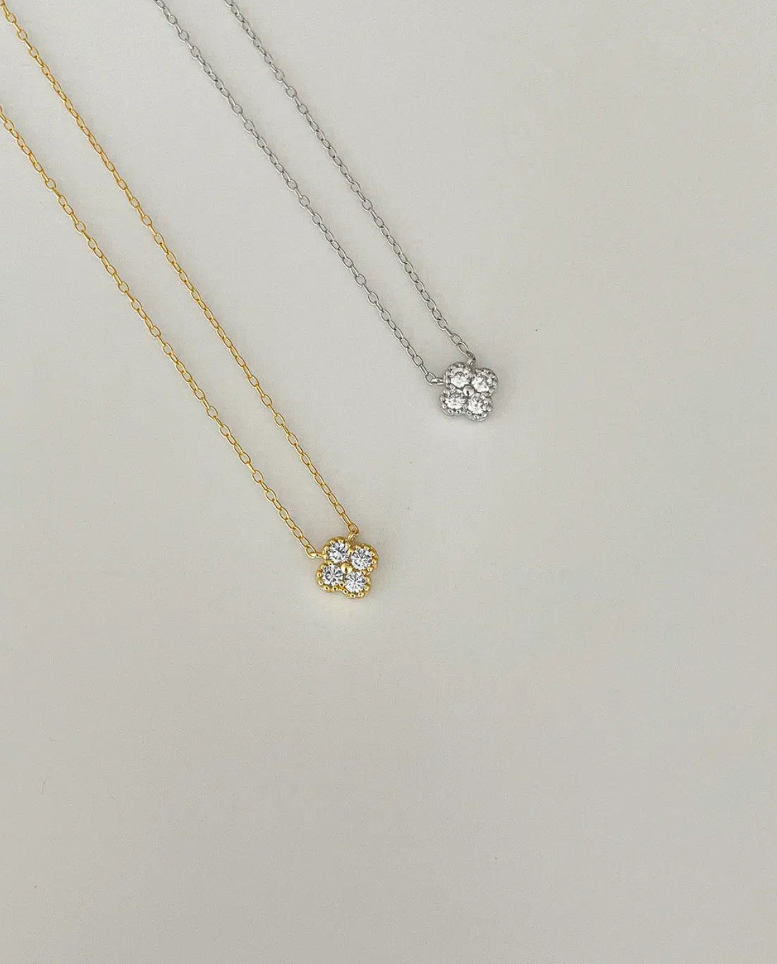 Zilia Crystal Minimalist Necklace