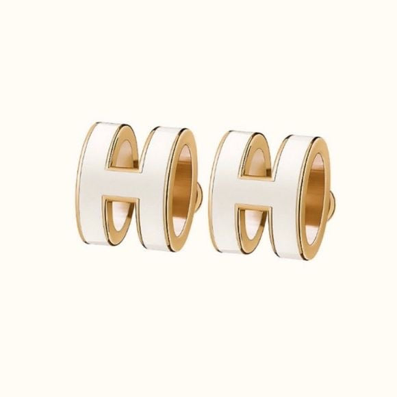 Classy H Earrings (many colours)