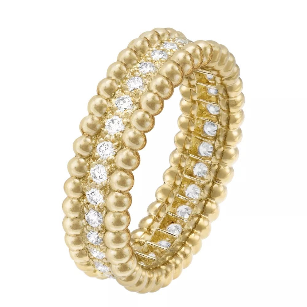 Maya VC Diamanté Sterling Ring (in gold, silver & rose gold)