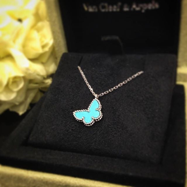 Elara Butterfly Necklace (in gold & silver)