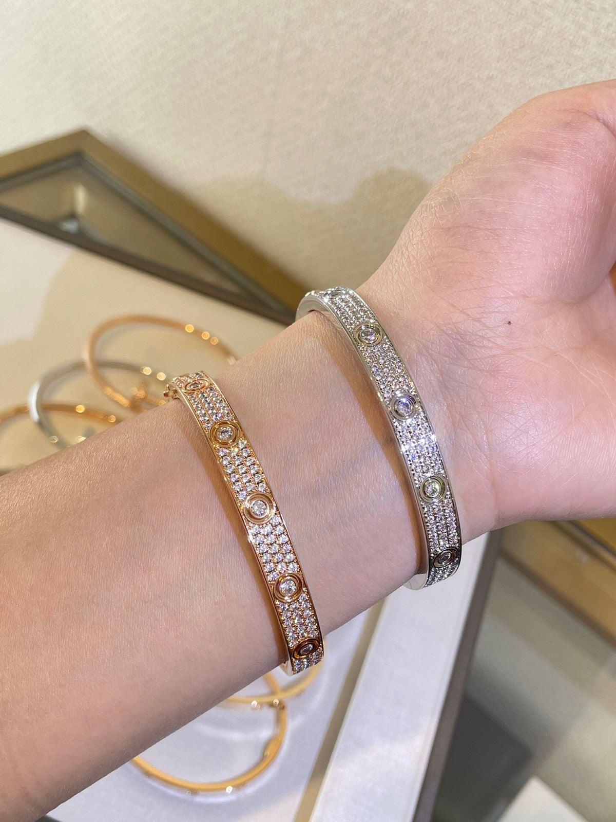 Sorelle Rhinestone Bracelet Full Diamanté