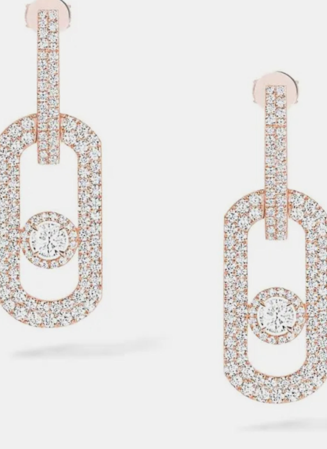 Molly Diamanté Earrings (in gold & silver)
