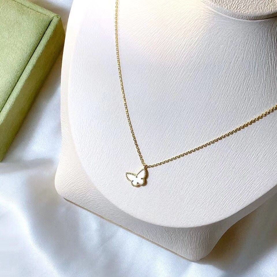 Elara Butterfly Necklace (in gold & silver)