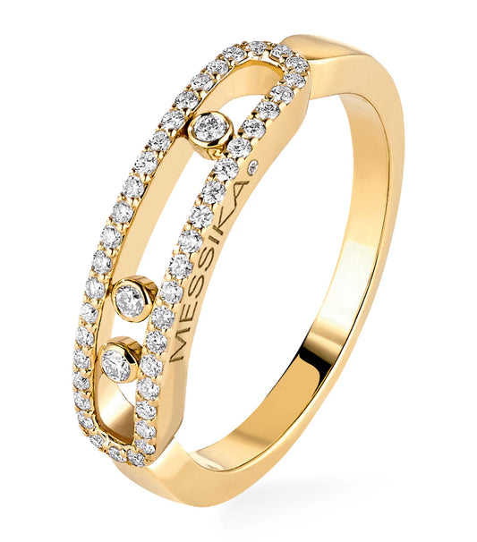 Mollyanne Moving Diamanté Ring