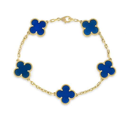 Royal Blue (gold) Lindsay Bracelet