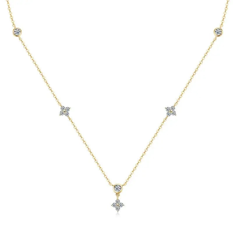 Lavella Statement CZ Necklace