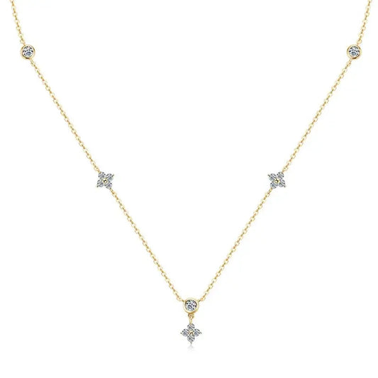 Lavella Statement CZ Necklace