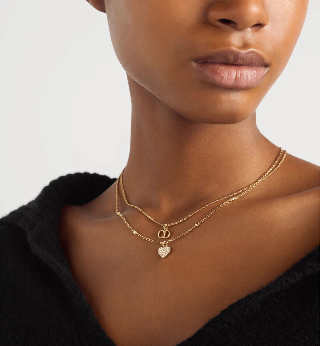 Dahlia Clair Necklace (in silver & gold)