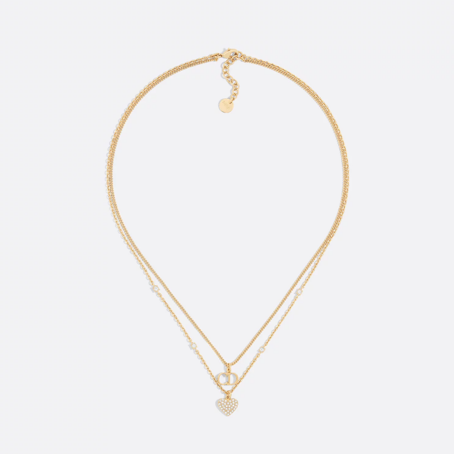 Dahlia Clair Necklace (in silver & gold)