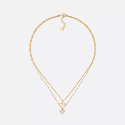 Dahlia Clair Necklace (in silver & gold)