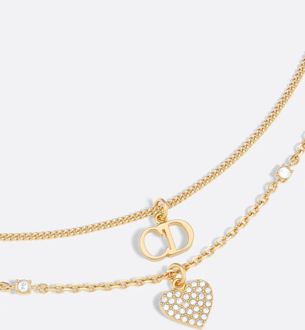 Dahlia Clair Necklace (in silver & gold)