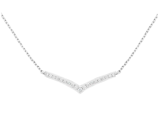 Gigi Diamanté White Gold Necklace