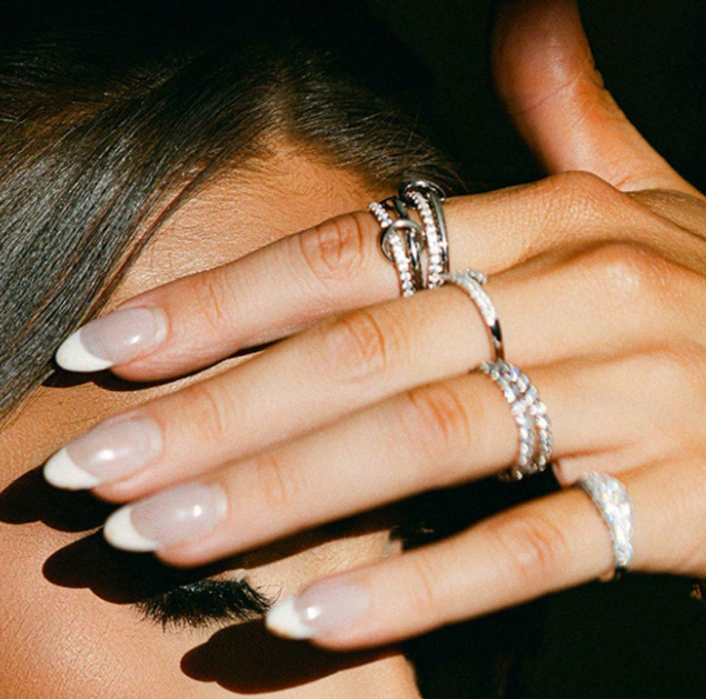 Aria Stacked Ring (in gold & silver)