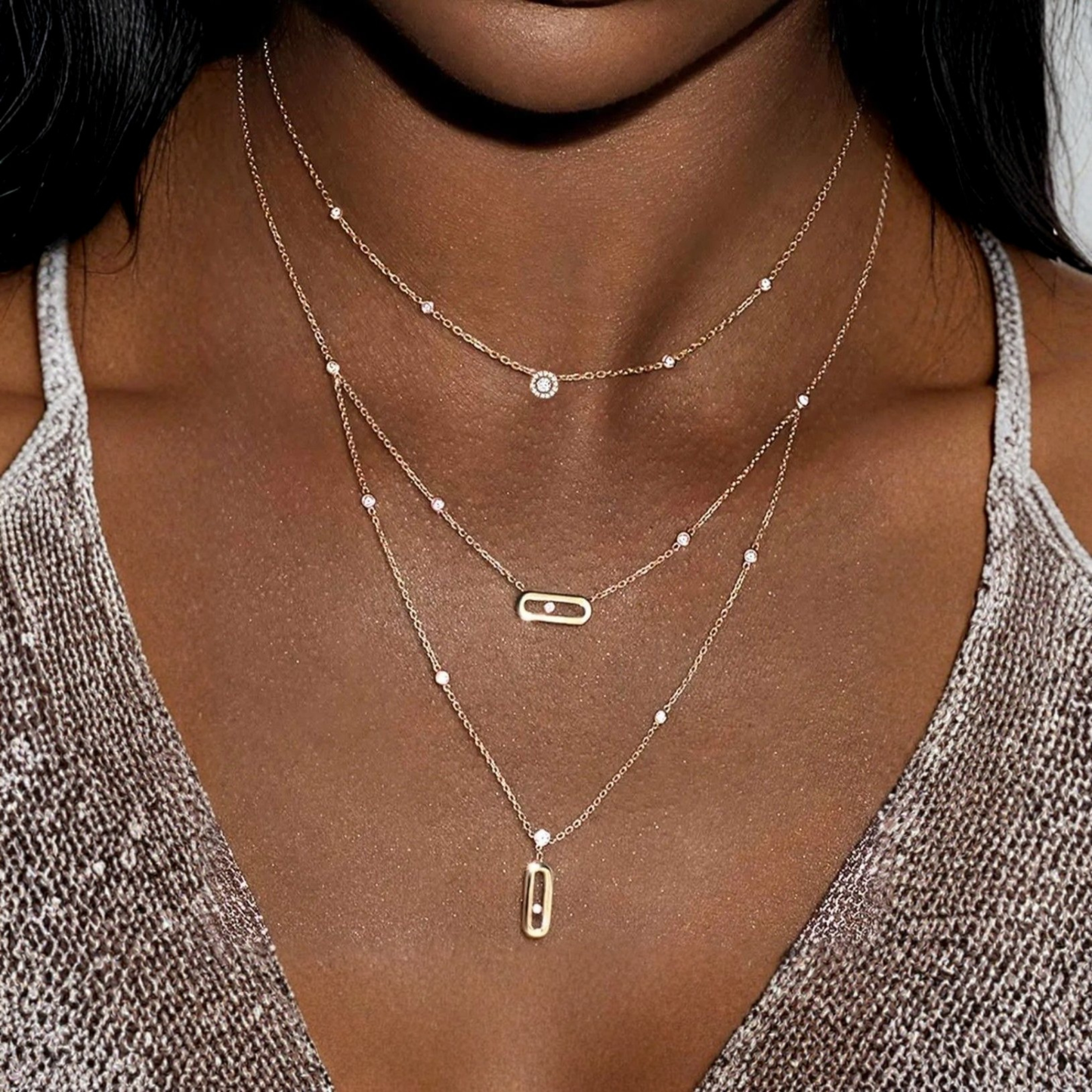 Mollyanne Necklace (in gold & silver)