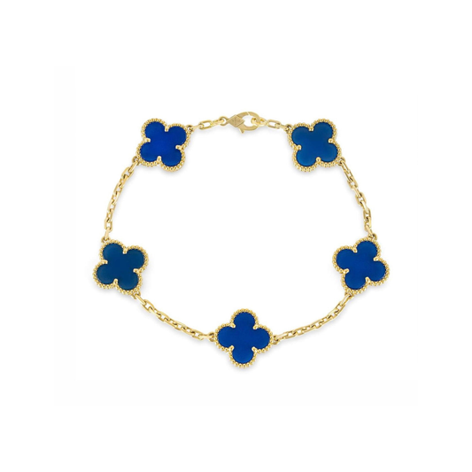 Royal Blue (gold) Lindsay Bracelet