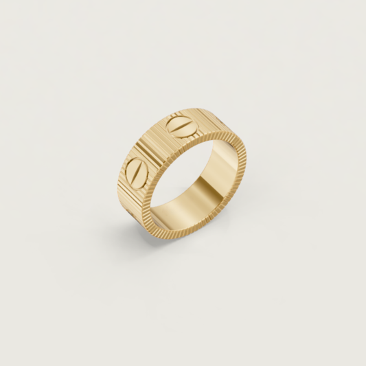 Lila Ring (in gold & silver)