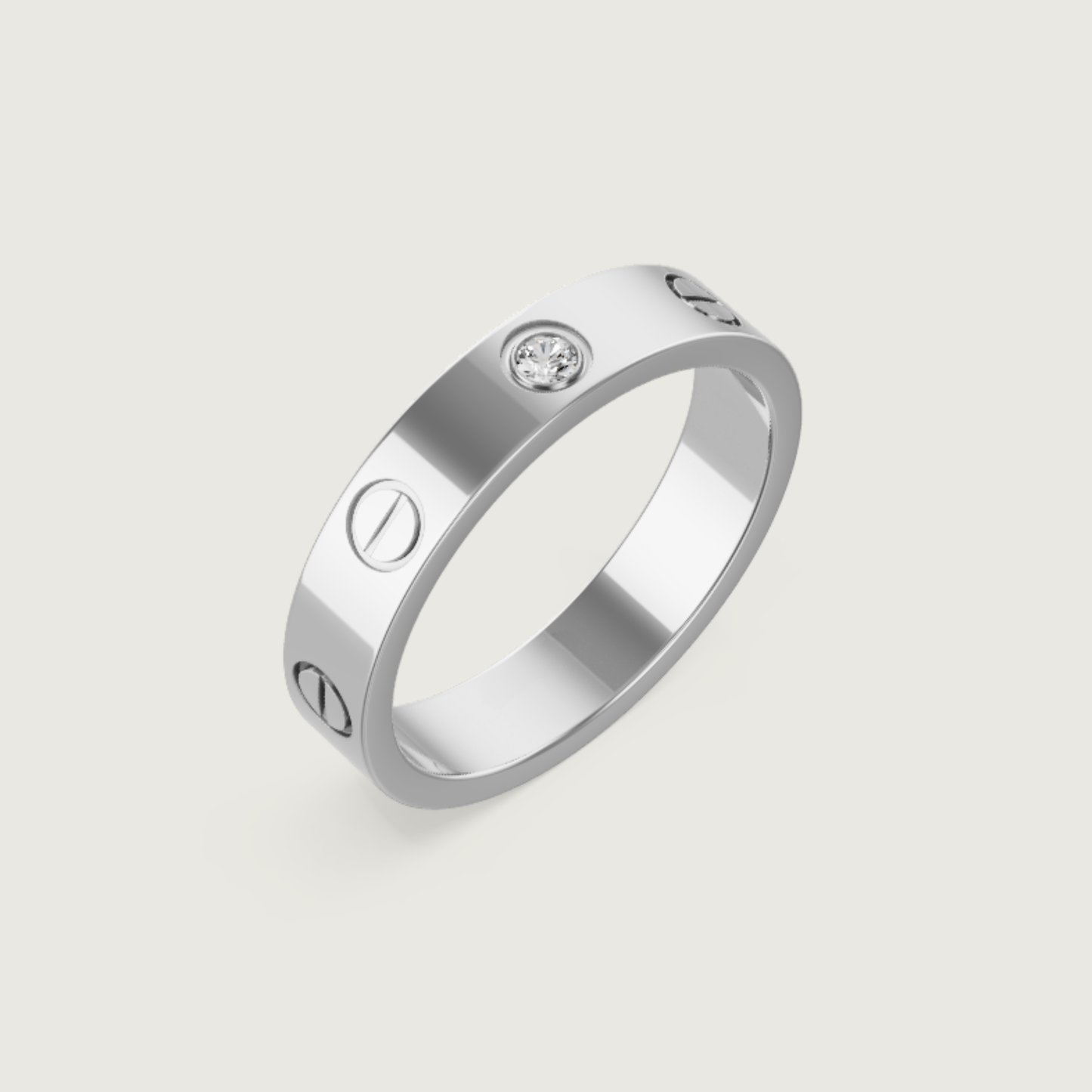 Aura C Ring (in gold & silver & rose gold)