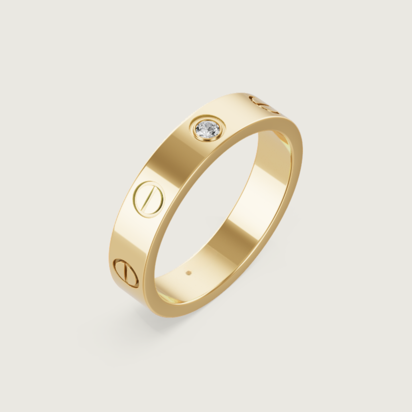 Aura C Ring (in gold & silver & rose gold)