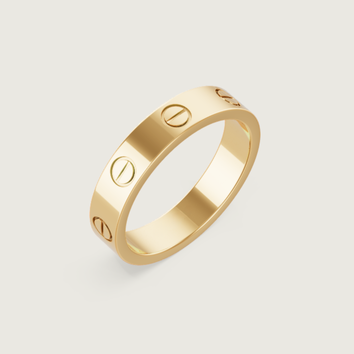 Alana C Ring (fine) (in silver & gold & rose gold)