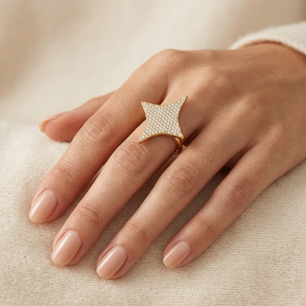 Jasmin Star Ring