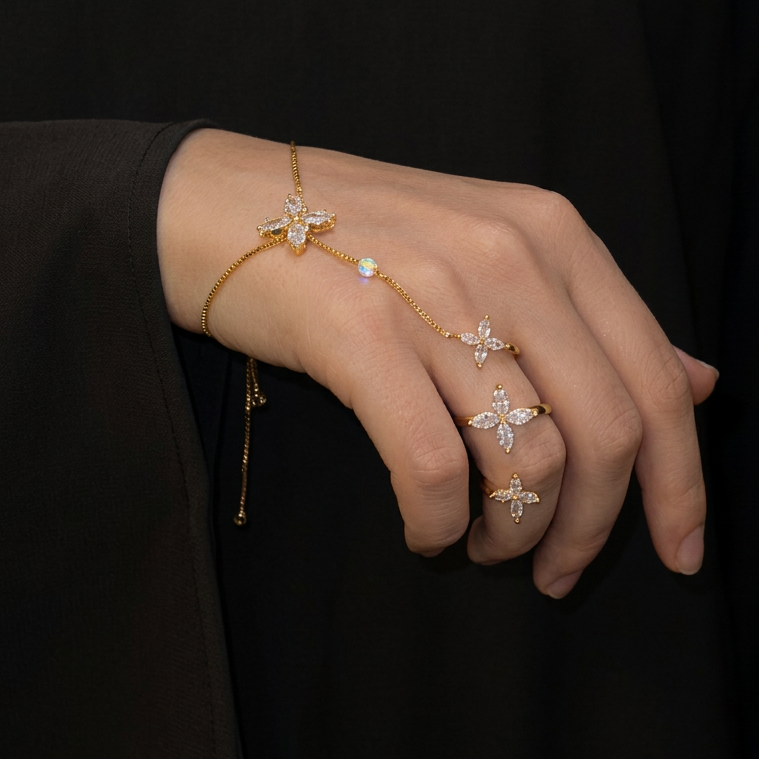 Siara Layering Hand Chain