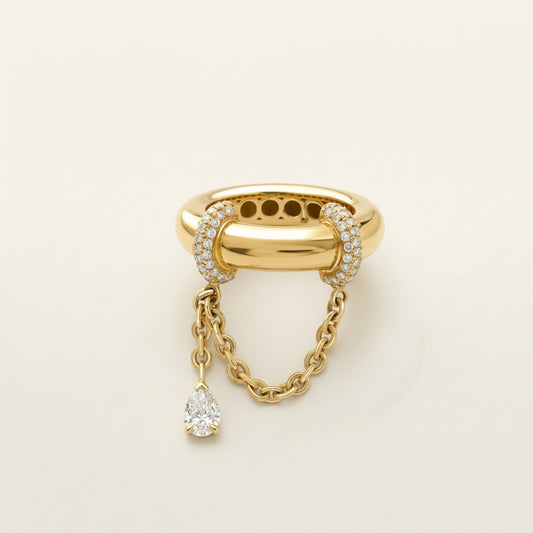 Lavelle Chain Detail Ring