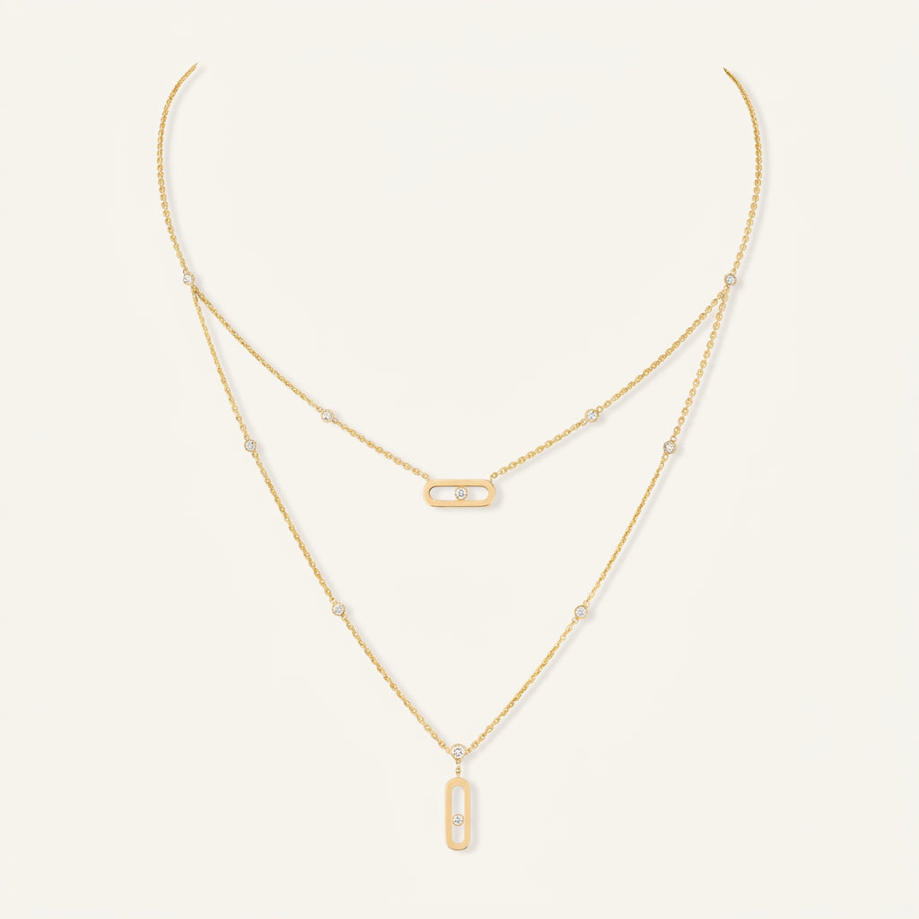 Mollyanne Necklace (in gold & silver)