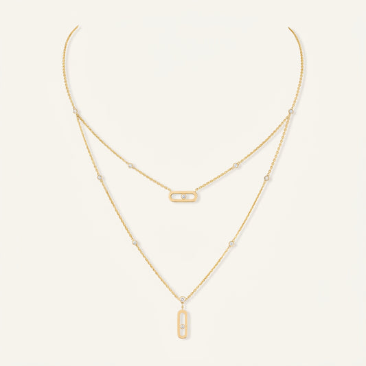 Mollyanne Necklace (in gold & silver)