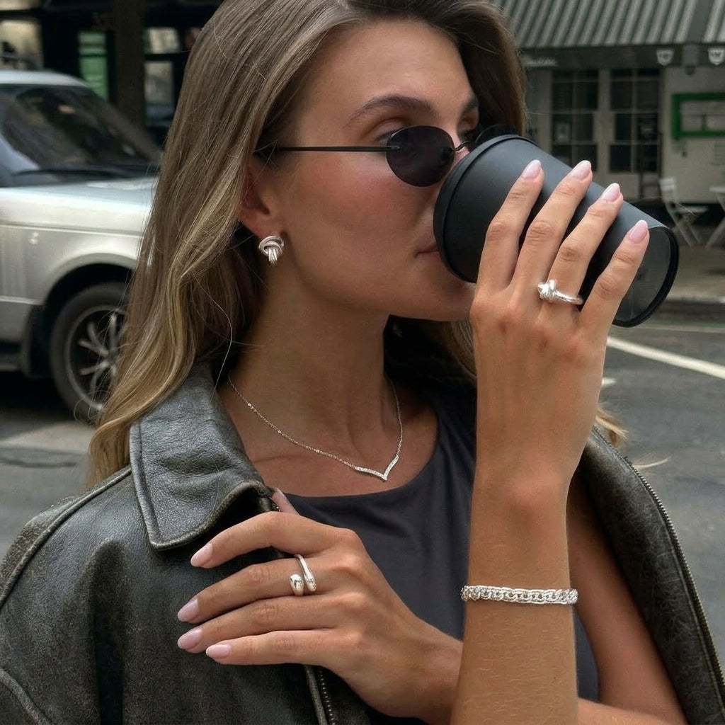 Gigi Diamanté White Gold Necklace