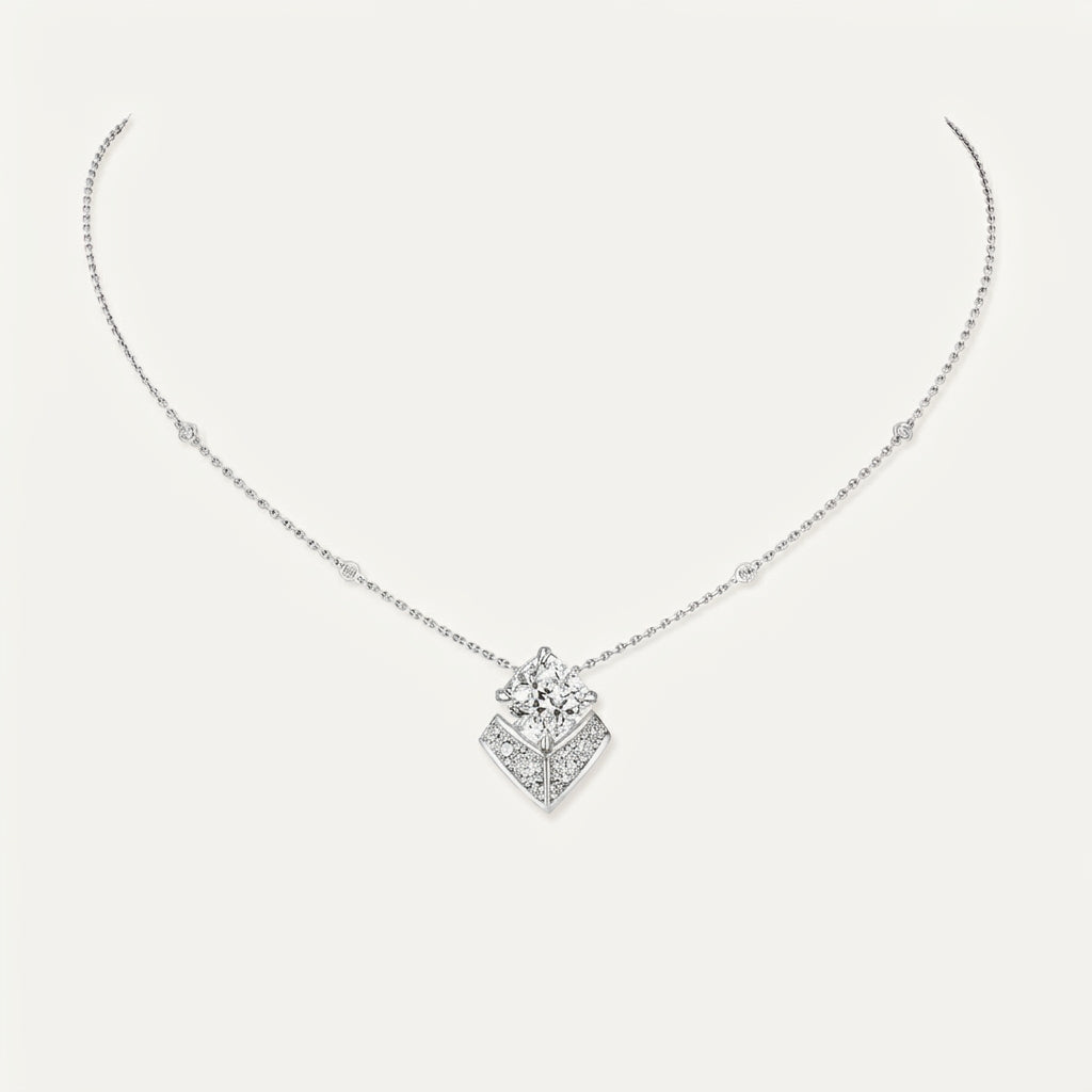 Gigi Diamanté Sterling Silver Necklace