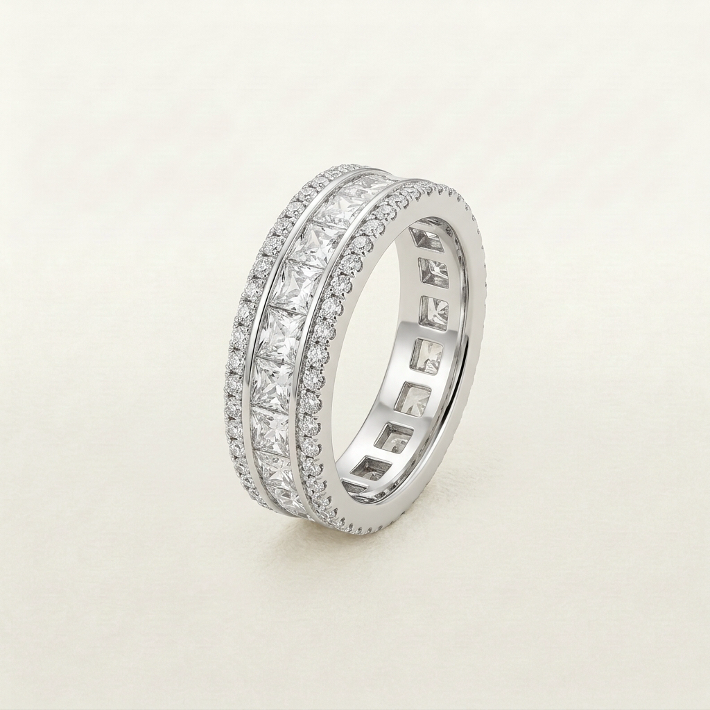 Gianna Diamanté Ring Sterling Silver