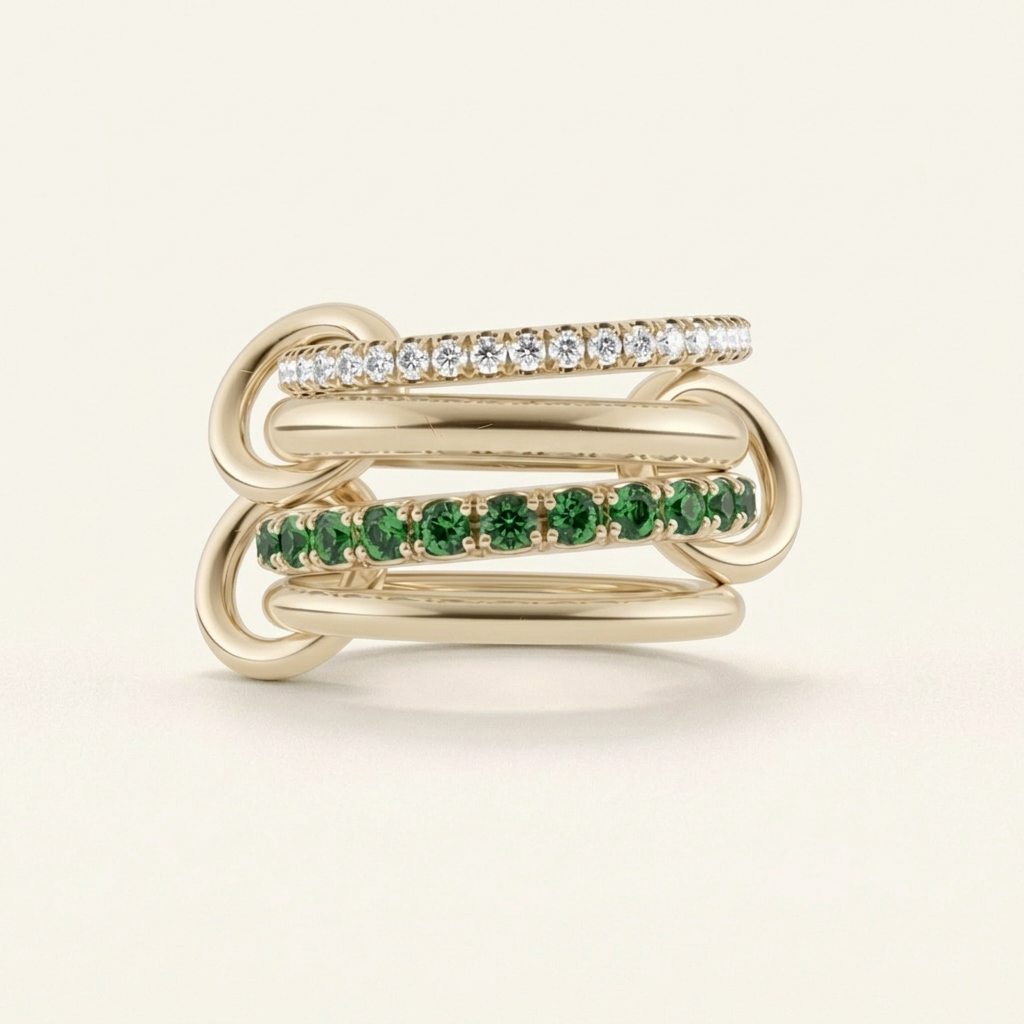 Elaria Stacked Ring