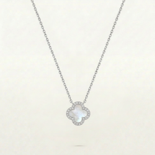 Clio Diamanté Pearl Necklace