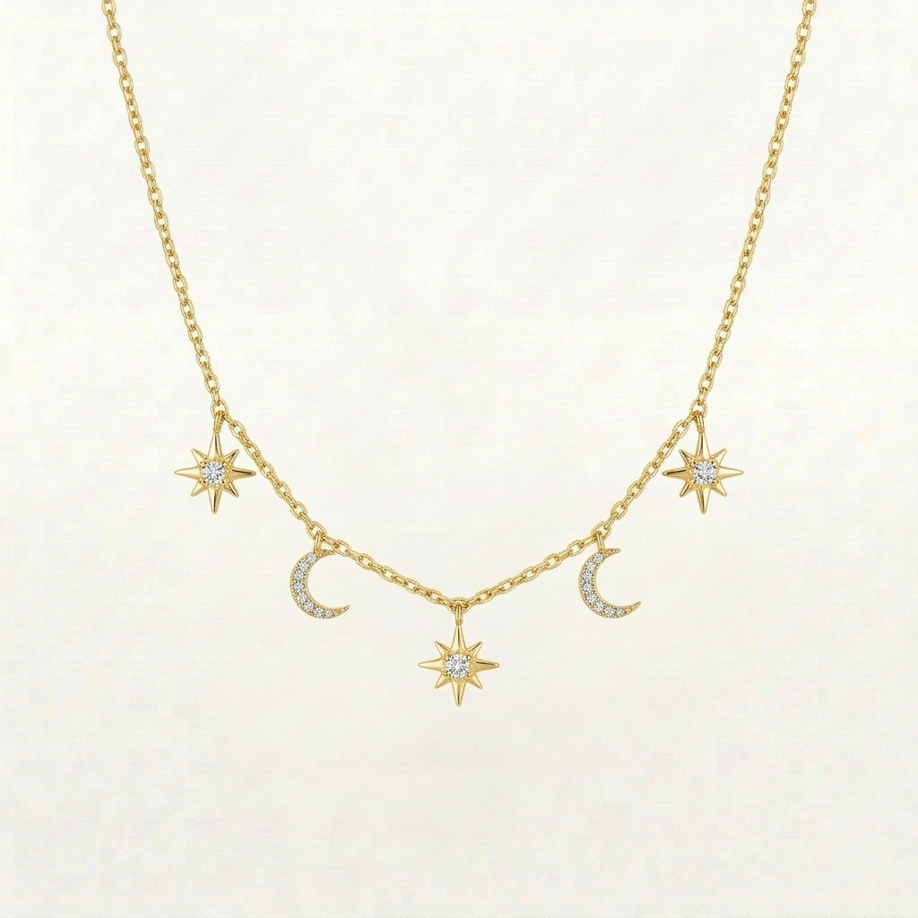 Melora Moon Necklace