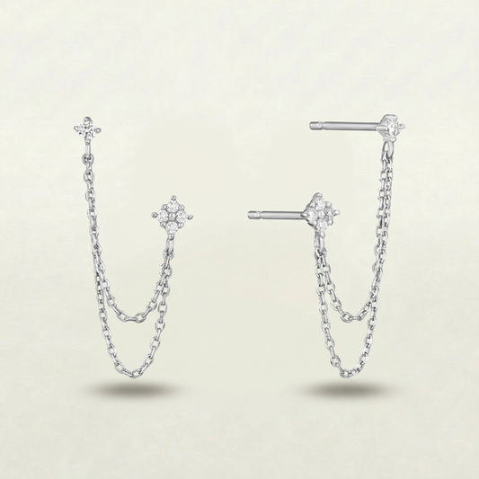 Layered Chain Studs