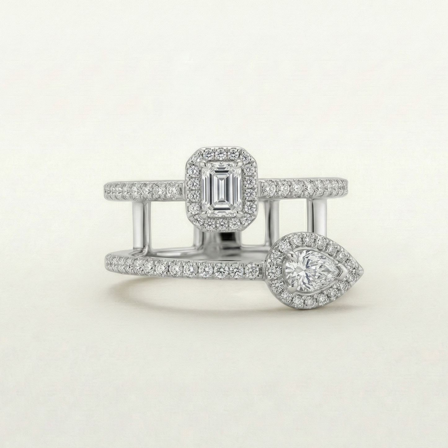 Parisa Ring ( in gold & silver)