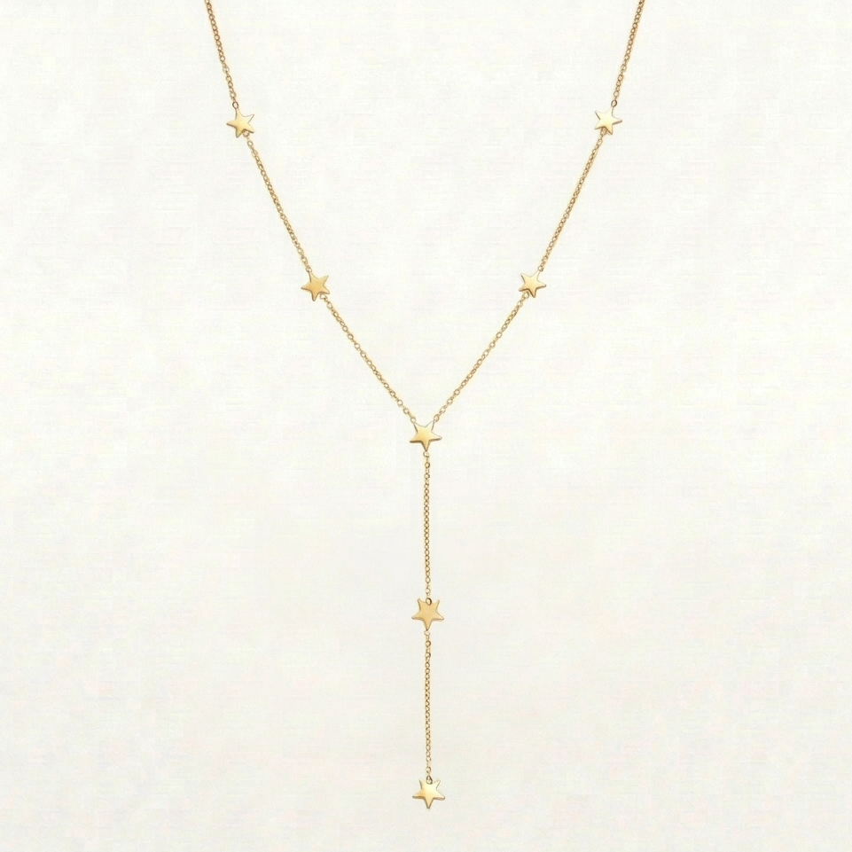Tennese Star Drop Necklace