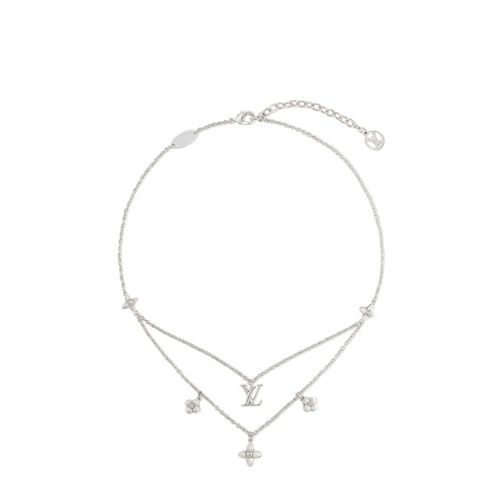 Almira Layered Necklace (in gold & silver)