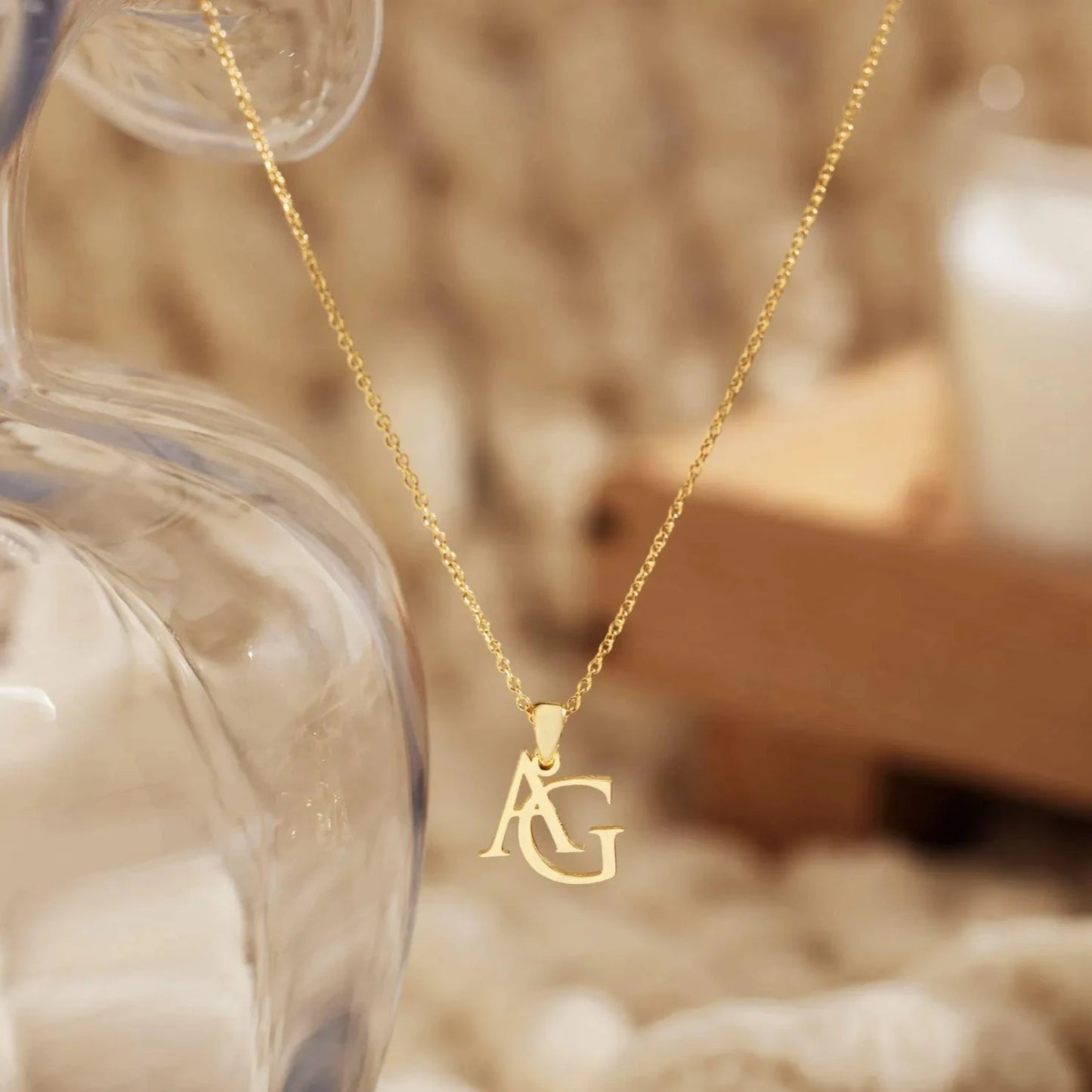 Personalised Double Initial Necklace