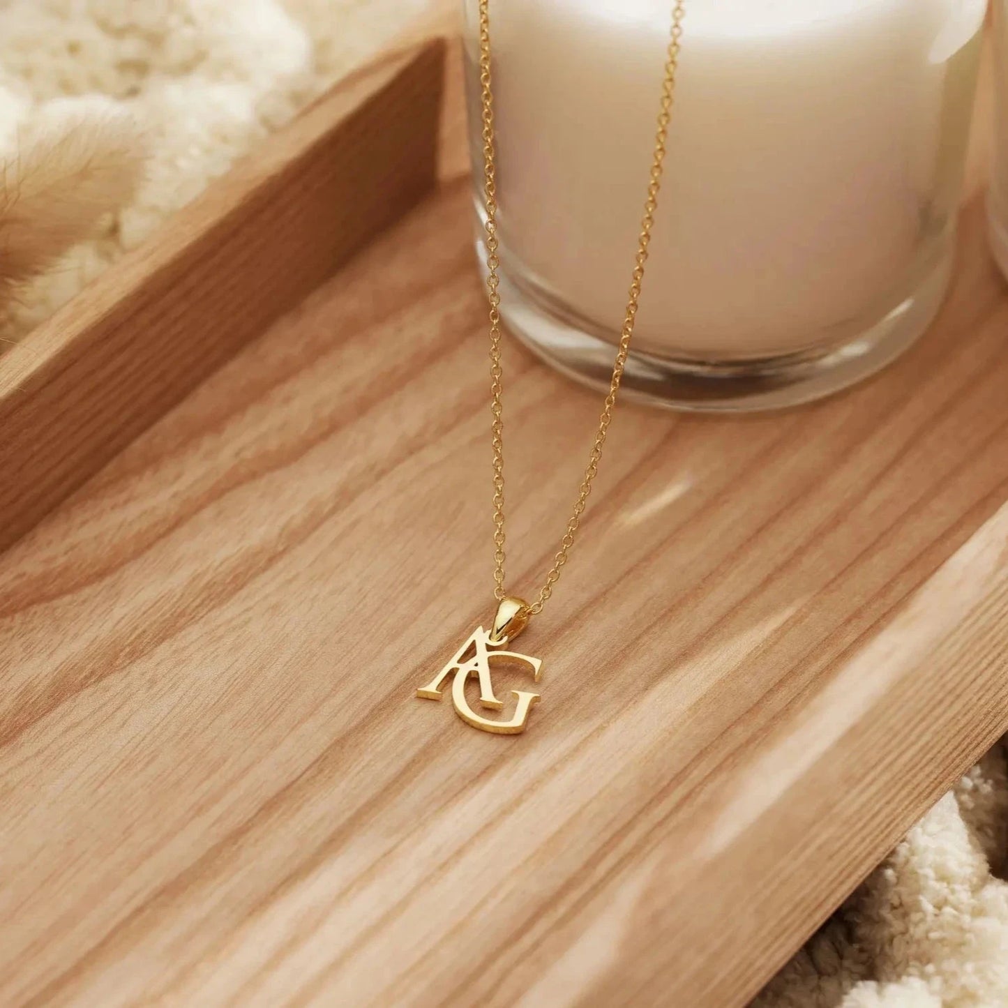 Personalised Double Initial Necklace