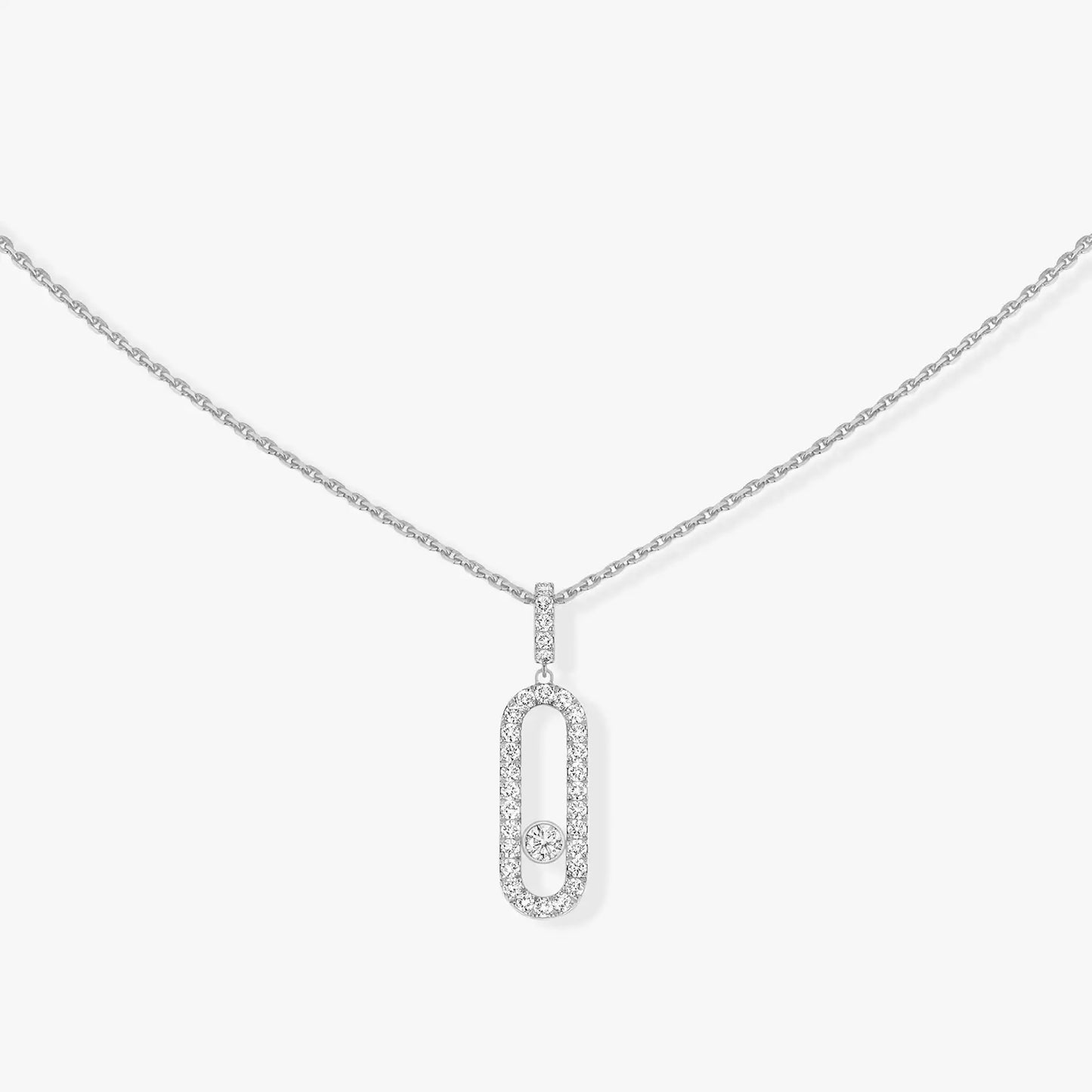 Mollyanne Uno Long Necklace (in gold & silver)