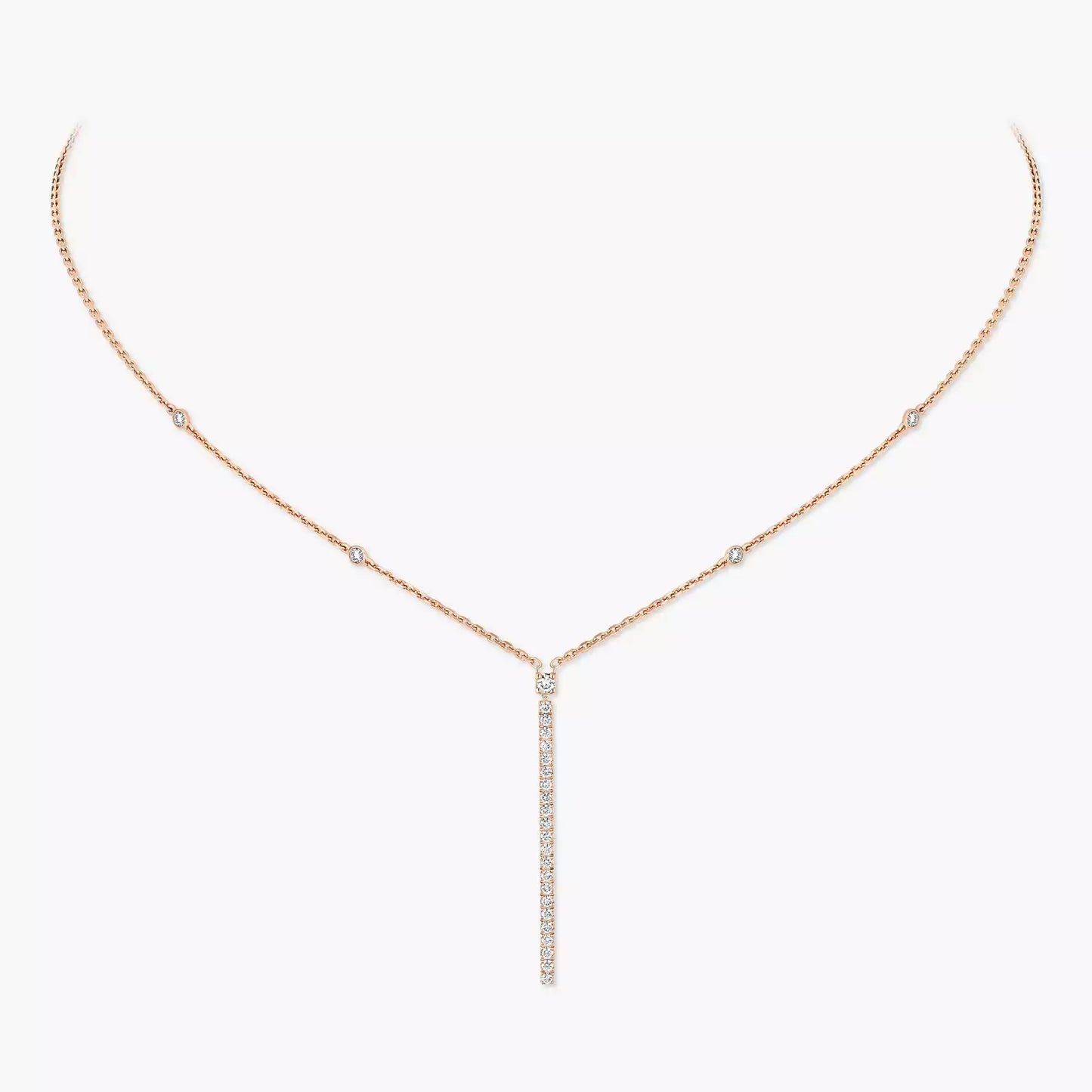 Mollyanne Stack Necklace (in silver & gold & rose gold)