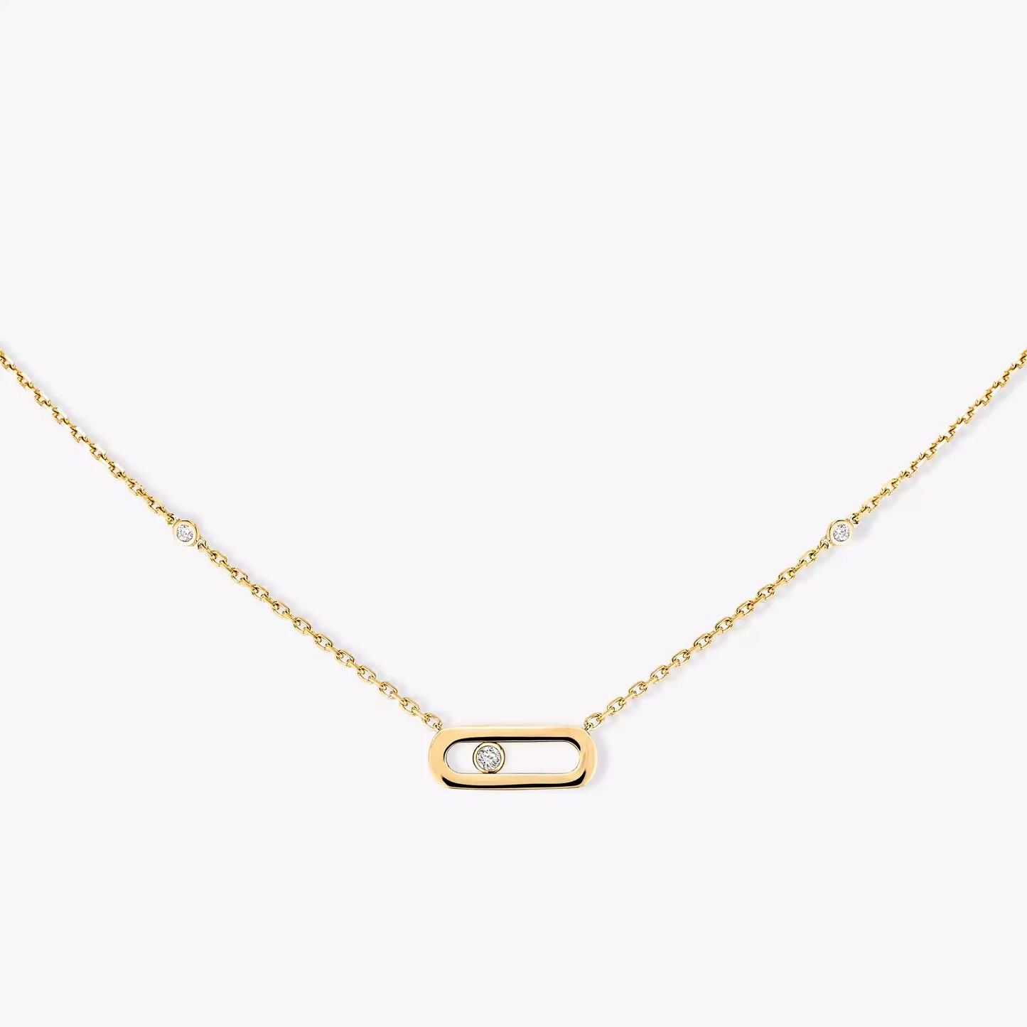 Mollyanne Gold Uno Necklace